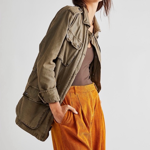 FREE PEOPLE NOT YOUR BROTHERS SURPLUS JACKET Size S - Picture 6 of 16